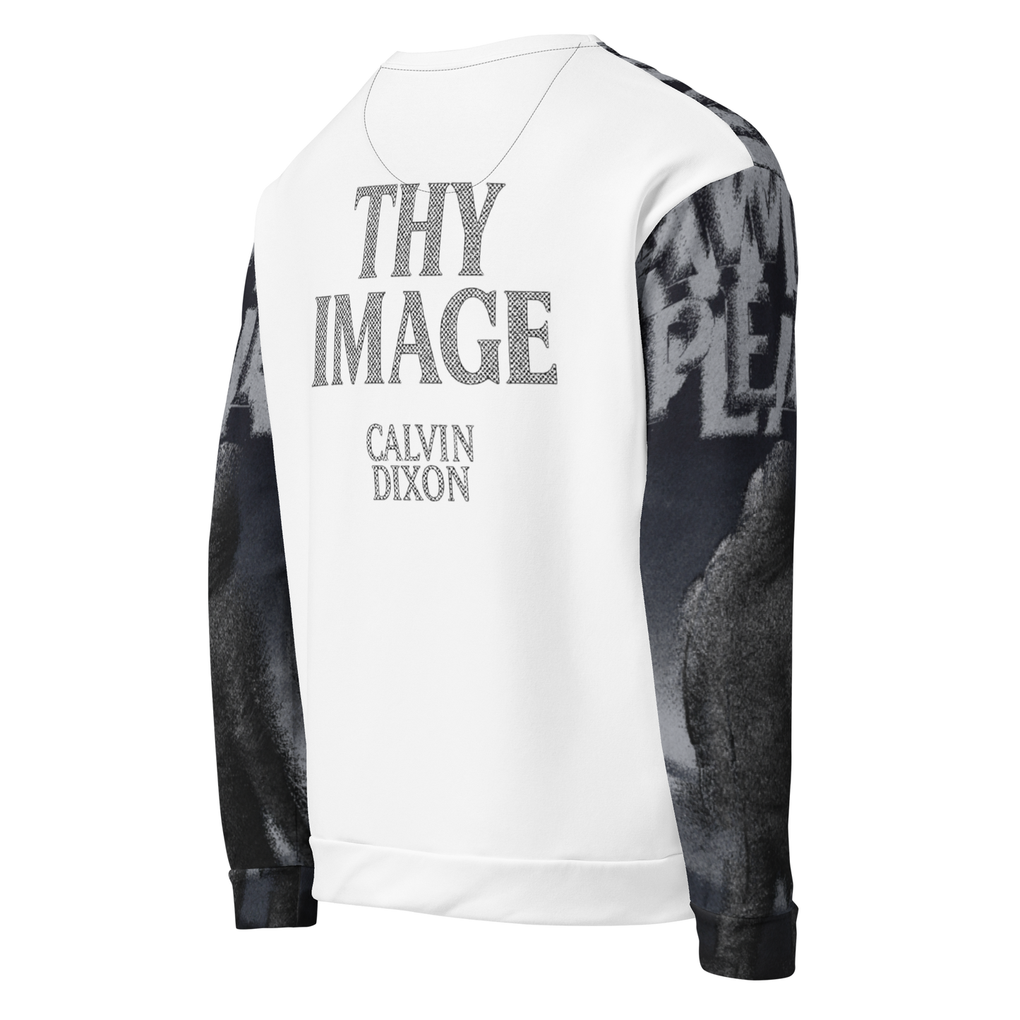 Strawberry Peak – Ash Full-Print Sweatshirt